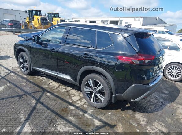 JN8AT3CB2MW242550 2021 NISSAN ROGUE Black Задня ліва чверть