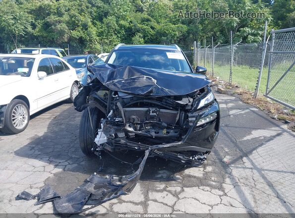 JN8AT3CB2MW242550 2021 NISSAN ROGUE Black Вид задньої частини салону