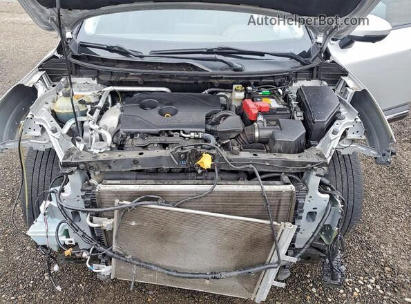 JN8AT3CB3MW223389 2021 NISSAN ROGUE Silver Вид підкапотного простору