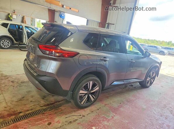 JN8AT3CBXMW212034 2021 NISSAN ROGUE Gray Вид спереду