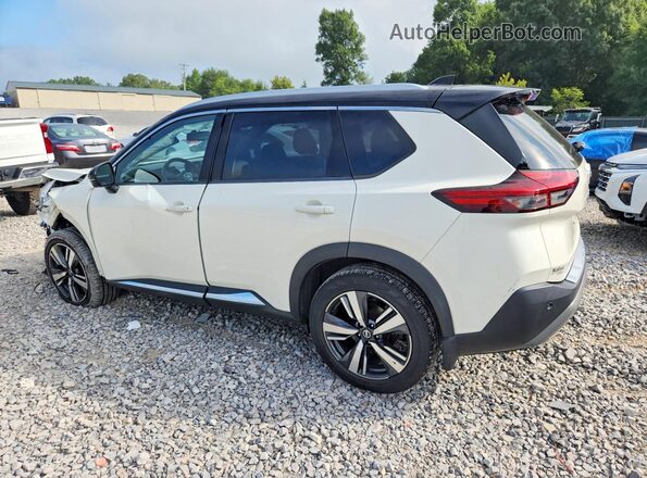 JN8AT3CBXMW223907 2021 NISSAN ROGUE White უკანა მარცხენა