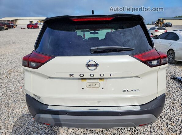 JN8AT3CBXMW223907 2021 NISSAN ROGUE White უკანა ხედი