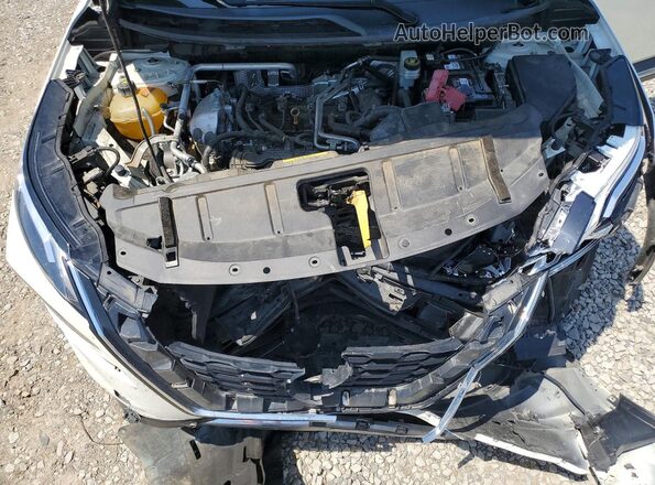 JN8AT3DC1MW108166 2021 NISSAN ROGUE White Vista del compartimento del motor