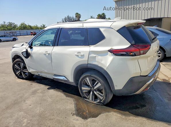 JN8AT3DC3MW106421 2021 NISSAN ROGUE White უკანა მარცხენა