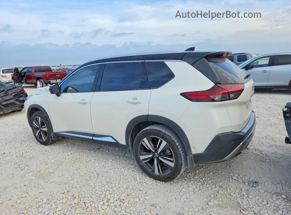 JN8AT3DD1MW304519 2021 NISSAN ROGUE White Tył lewy