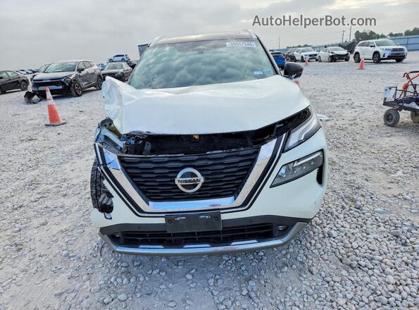 JN8AT3DD1MW304519 2021 NISSAN ROGUE White Widok z przodu