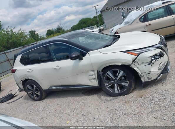 JN8AT3DD1MW310644 2021 NISSAN ROGUE White Vista interior trasera