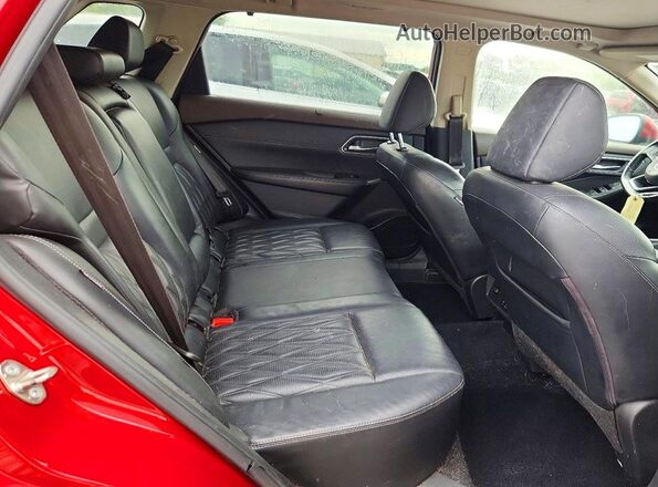 JN8AT3DD3MW300469 2021 NISSAN ROGUE Red Вид задньої частини салону