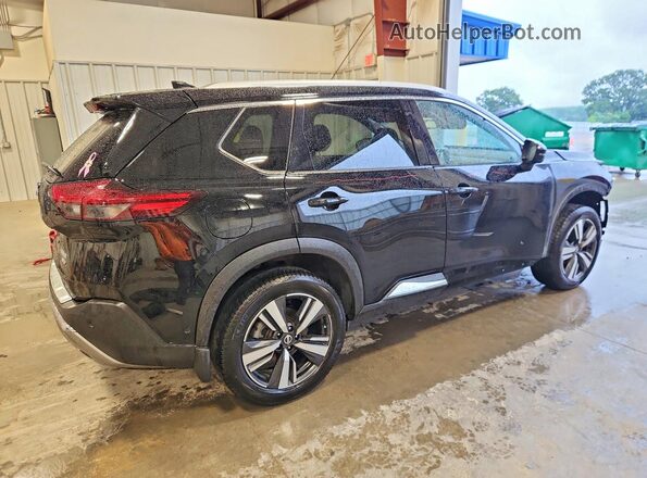 JN8AT3DD5MW312641 2021 NISSAN ROGUE Черный Задняя правая четверть