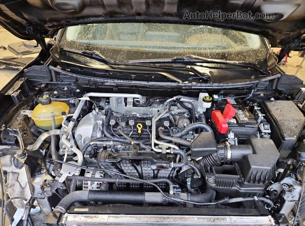 JN8AT3DD5MW312641 2021 NISSAN ROGUE Черный Вид задней части салона