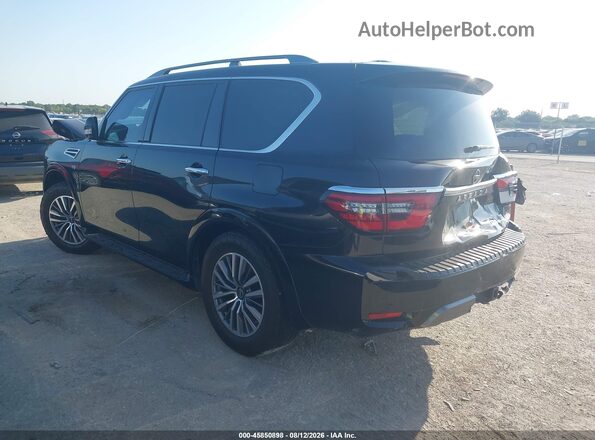 JN8AY2AC1N9160140 2022 NISSAN ARMADA Black Trasero izquierdo