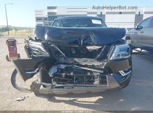 JN8AY2AC1N9160140 2022 NISSAN ARMADA Black Vista del cuadro de instrumentos