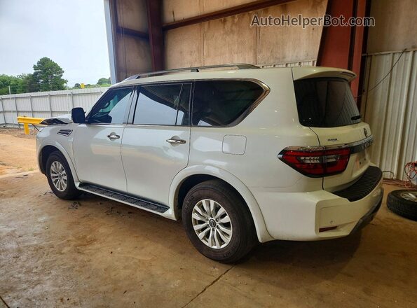 JN8AY2AC4P9182765 2023 NISSAN ARMADA Белый Задняя левая четверть