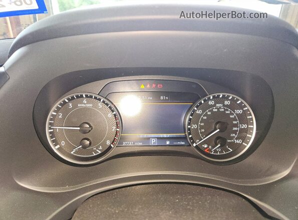 JN8AY2AC4P9182765 2023 NISSAN ARMADA Белый Вид щитка приборов
