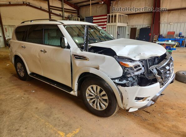 JN8AY2AC4P9182765 2023 NISSAN ARMADA Белый Передняя правая четверть
