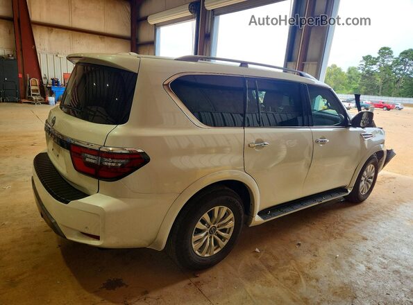 JN8AY2AC4P9182765 2023 NISSAN ARMADA Белый Задняя правая четверть