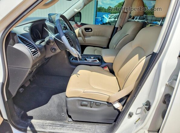 JN8AY2AC7N9160059 2022 NISSAN ARMADA White Front interior view