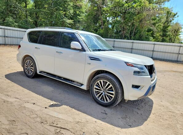 JN8AY2AC7N9160059 2022 NISSAN ARMADA White Front right