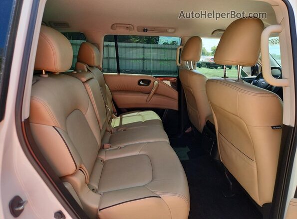 JN8AY2AC7N9160059 2022 NISSAN ARMADA White Rear interior view
