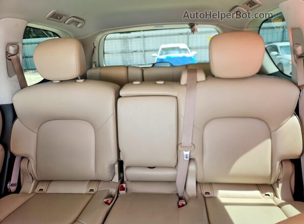 JN8AY2AC7N9160059 2022 NISSAN ARMADA White Rear seats view