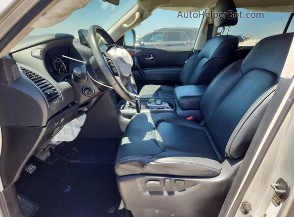 JN8AY2AC7N9161339 2022 NISSAN ARMADA Серебряный Вид салона спереди