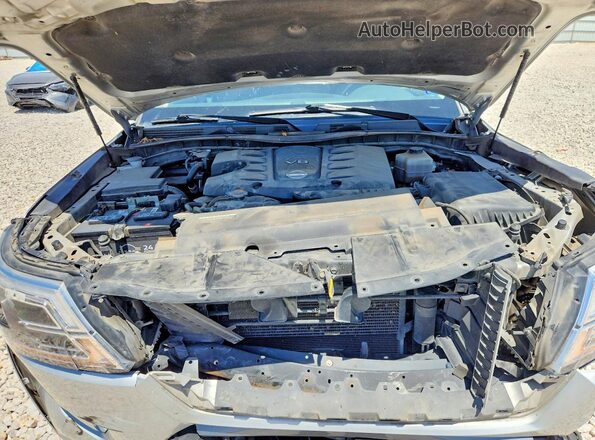 JN8AY2AC7N9161339 2022 NISSAN ARMADA Серебряный Вид подкапотного пространства