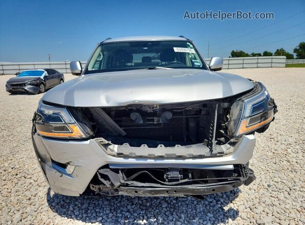 JN8AY2AC7N9161339 2022 NISSAN ARMADA Серебряный Вид спереди
