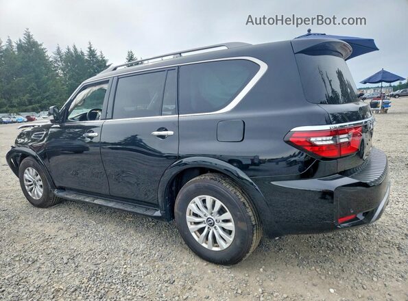 JN8AY2AC8P9180792 2023 NISSAN ARMADA Black Trasero izquierdo