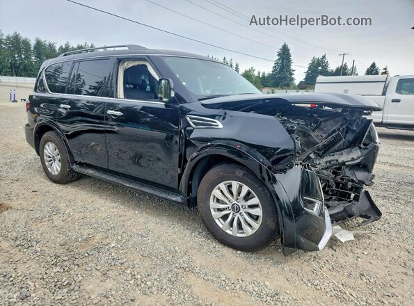 JN8AY2AC8P9180792 2023 NISSAN ARMADA Black Delantero derecho