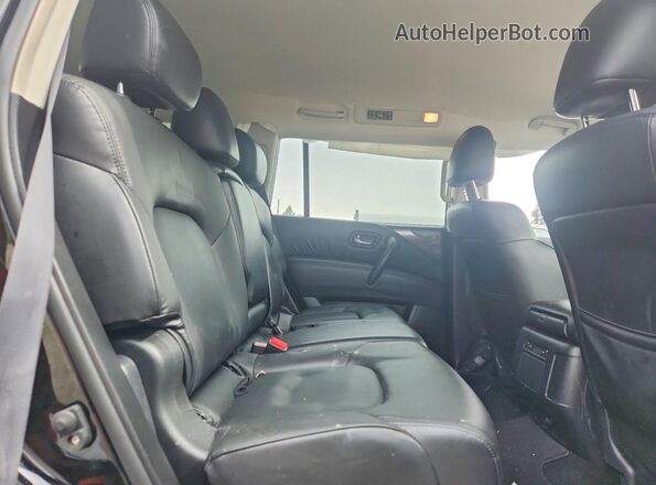 JN8AY2AC8P9180792 2023 NISSAN ARMADA Black Vista interior trasera
