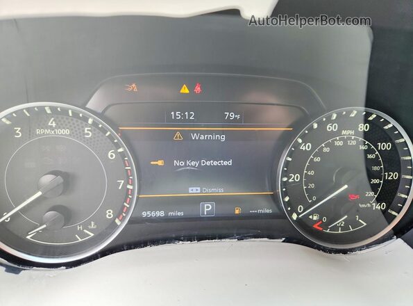 JN8AY2AC9P9181756 2023 NISSAN ARMADA Gray Вид щитка приладів