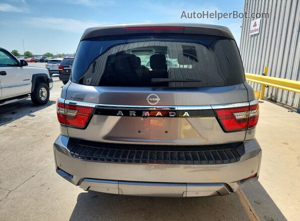 JN8AY2AC9P9181756 2023 NISSAN ARMADA Gray Вид ззаду
