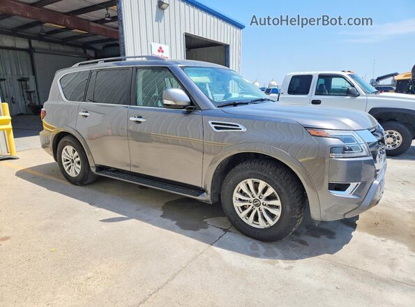 JN8AY2AC9P9181756 2023 NISSAN ARMADA Gray Передня права чверть