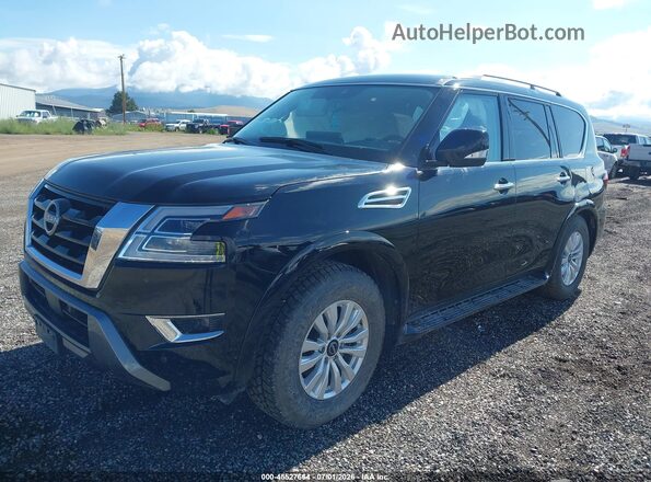 JN8AY2AD5R9708526 2024 NISSAN ARMADA Black Przód lewy