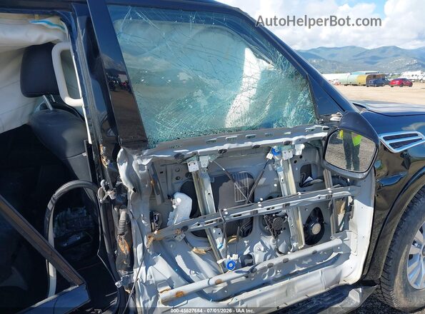 JN8AY2AD5R9708526 2024 NISSAN ARMADA Black Widok wnętrza z przodu