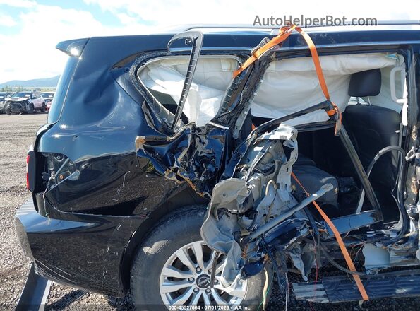 JN8AY2AD5R9708526 2024 NISSAN ARMADA Black Widok zestawu wskaźników