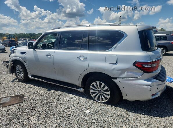 JN8AY2AD6M9660432 2021 NISSAN ARMADA Серый Задняя левая четверть