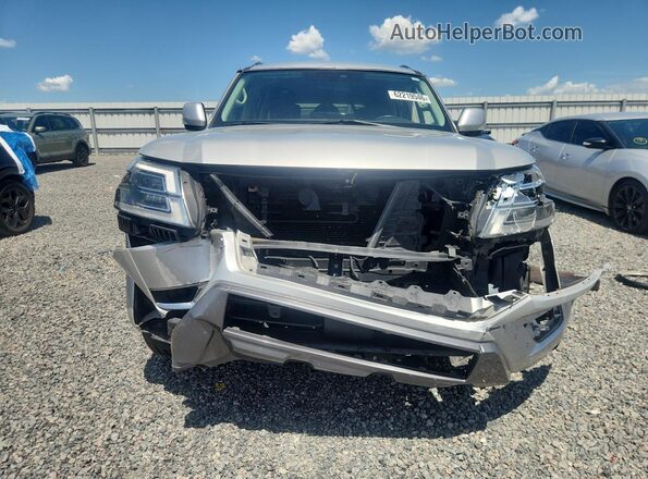 JN8AY2AD6M9660432 2021 NISSAN ARMADA Серый Вид спереди