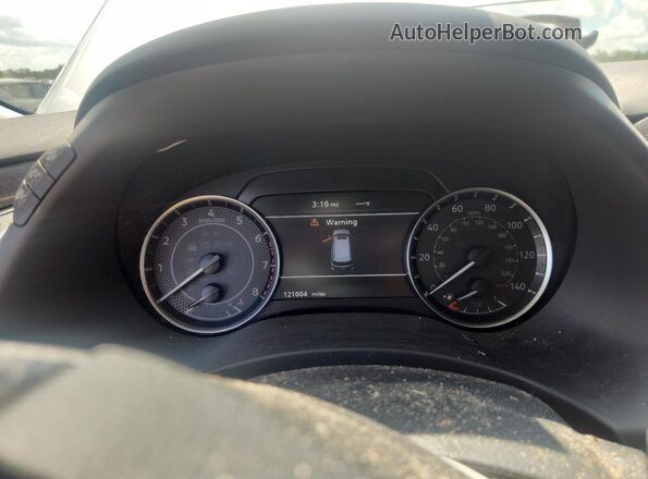 JN8AY2AD6M9660432 2021 NISSAN ARMADA Серый Вид щитка приборов