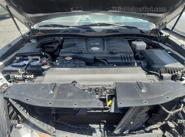 JN8AY2AD6M9660432 2021 NISSAN ARMADA Серый Вид подкапотного пространства
