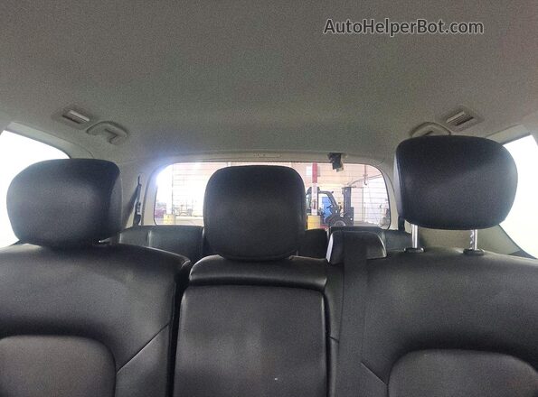 JN8AY2AD9M9660778 2021 NISSAN ARMADA Silver Widok tylnych siedzeń