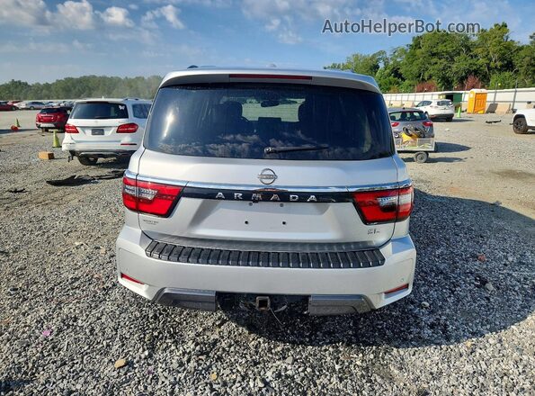 JN8AY2BA1M9370250 2021 NISSAN ARMADA Silver Vista trasera