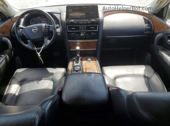 JN8AY2BA1M9370250 2021 NISSAN ARMADA Silver Vista del salpicadero