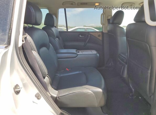 JN8AY2BA1M9370250 2021 NISSAN ARMADA Silver Vista interior trasera
