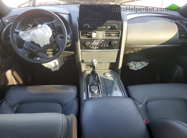 JN8AY2BA3P9405844 2023 NISSAN ARMADA Black Առջևի վահանակի տեսք