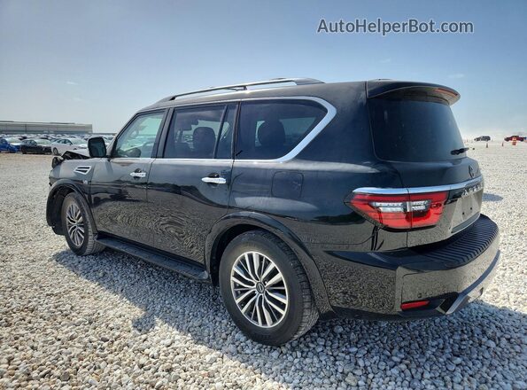 JN8AY2BA6N9390785 2022 NISSAN ARMADA Black Задня ліва чверть