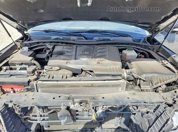 JN8AY2BA6N9390785 2022 NISSAN ARMADA Black Вид підкапотного простору