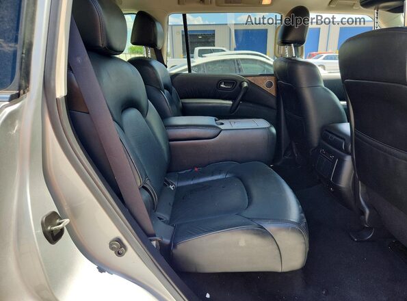 JN8AY2BAXM9371073 2021 NISSAN ARMADA Silver Rear interior view