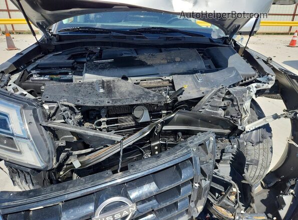 JN8AY2BAXM9371073 2021 NISSAN ARMADA Silver Engine compartment view
