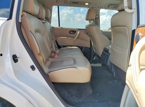 JN8AY2BC9M9146886 2021 NISSAN ARMADA White Rear interior view